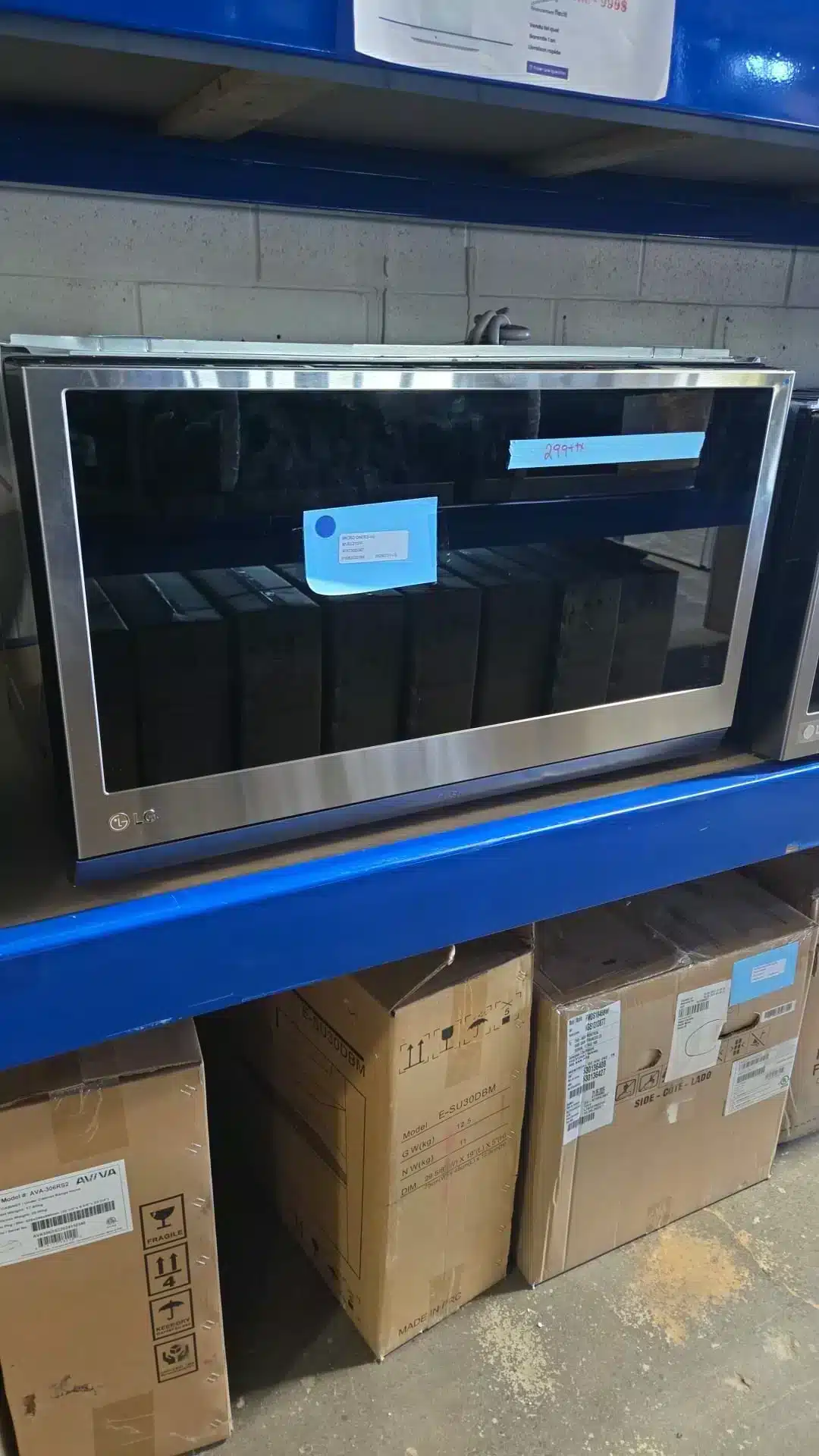 LG Over-the-Range Microwave 30″, 2.1 cu.ft., 400 CFM, Stainless Steel – MVEL2137F - Image 6