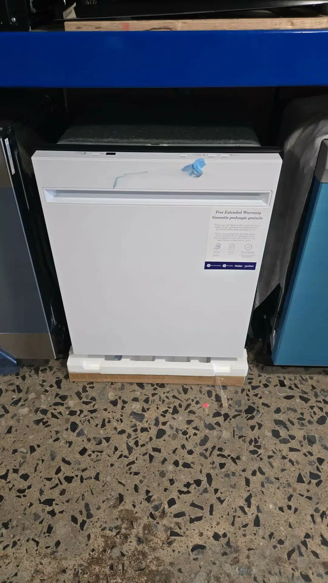 Lave-vaisselle GE, 24 pouces, blanc – UBT410SGV0WW – Image 4