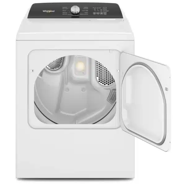 Whirlpool Washer Dryer Set 27″ Top Load 5.5 cu. ft. & Electric 7.0 cu. ft. white – WTW5057LW & YWED5050LW - Image 4