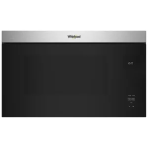 Micro-onde à hotte intégrée Whirlpool 30″, 1.1 pi³, 300 CFM, inox – YWMMF5930PZ01