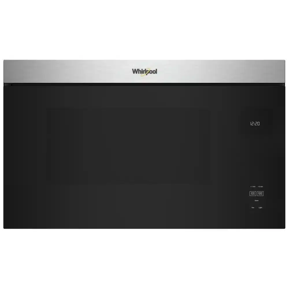 Whirlpool Over-the-Range Microwave 30″, 1.1 cu.ft., 300 CFM, Stainless Steel – YWMMF5930PZ01