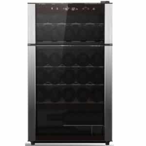 Refroidisseur à vin GE Profile 19″, 29 bouteilles, double zone, inox – PXR03FLMFSC