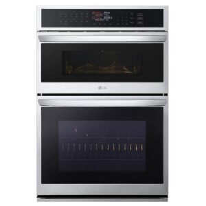 Four micro-ondes encastré LG 30 pouces, 6,4 pi³, convection, Wi-Fi, Air Fry, inox – WCEP6423F