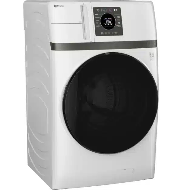Centre de buanderie GE Profile 28″ 4,6 pi³ ultra-rapide, pompe à chaleur Inverter, sans ventilation, blanc – PFQ83HSLWWW – Image 3