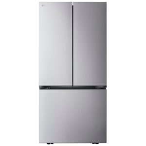 Réfrigérateur à portes françaises LG 33 pouces, 21 pi³, profondeur de comptoir, inox – LF21C6200S