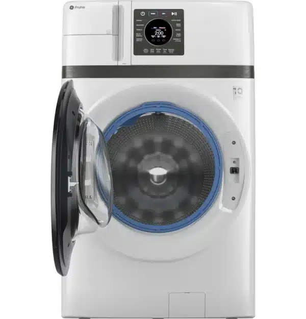 Centre de buanderie GE Profile 28″ 4,6 pi³ ultra-rapide, pompe à chaleur Inverter, sans ventilation, blanc – PFQ83HSLWWW – Image 4