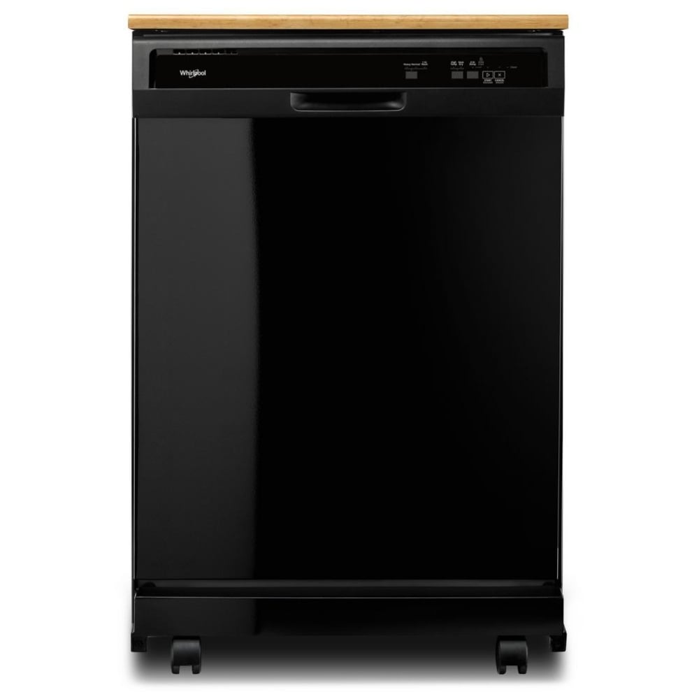 Whirlpool Portable Dishwasher 24 inch, Black – WDP370PAHB