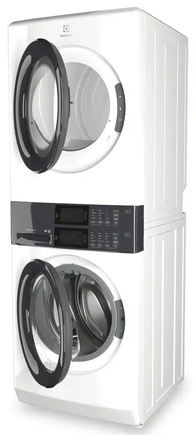 Electrolux 27″ Laundry Center, 5.1 cu. ft. + 8 cu. ft., White – ELTE730CAW - Image 4
