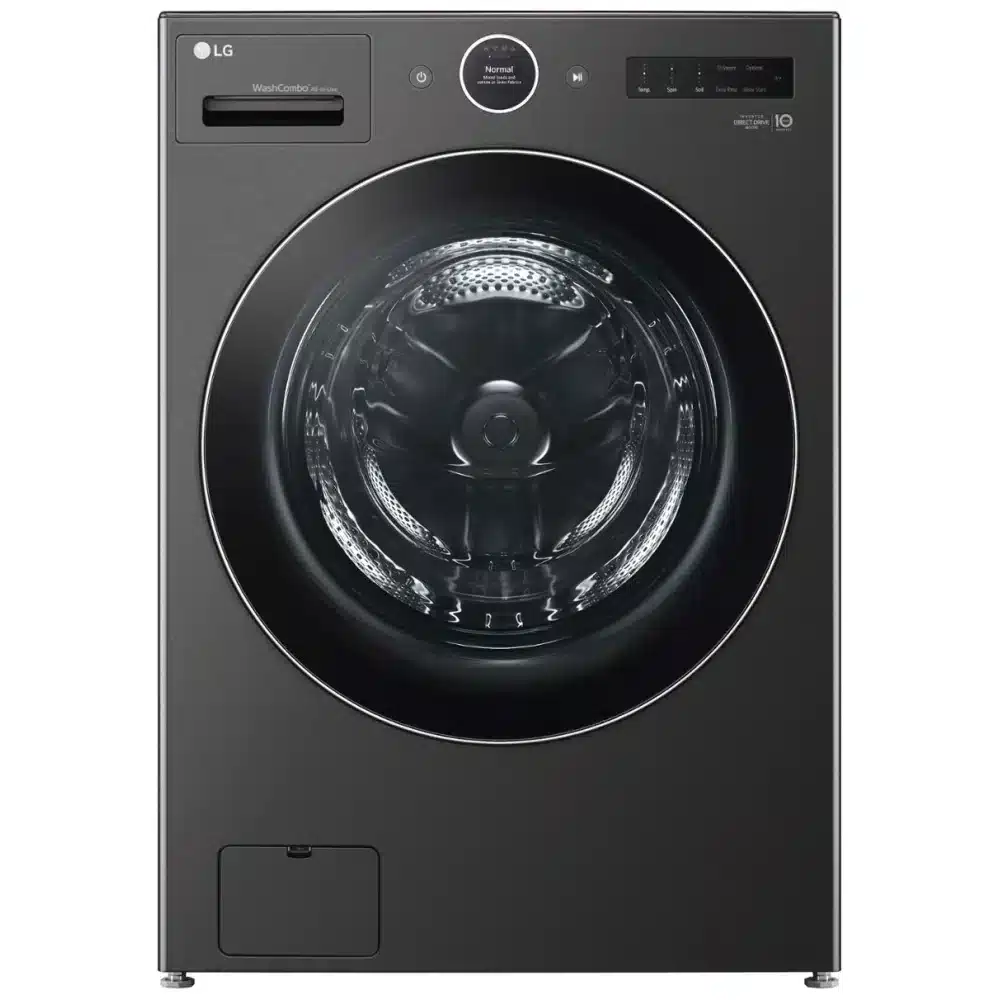 Centre de lavage LG 27 pouces, 5,2 pi³ + 7,4 pi³, inox noir – WKEX200HBA