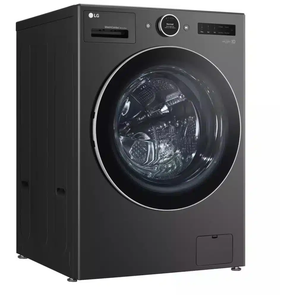 Centre de lavage LG 27 pouces, 5,2 pi³ + 7,4 pi³, inox noir – WKEX200HBA – Image 2