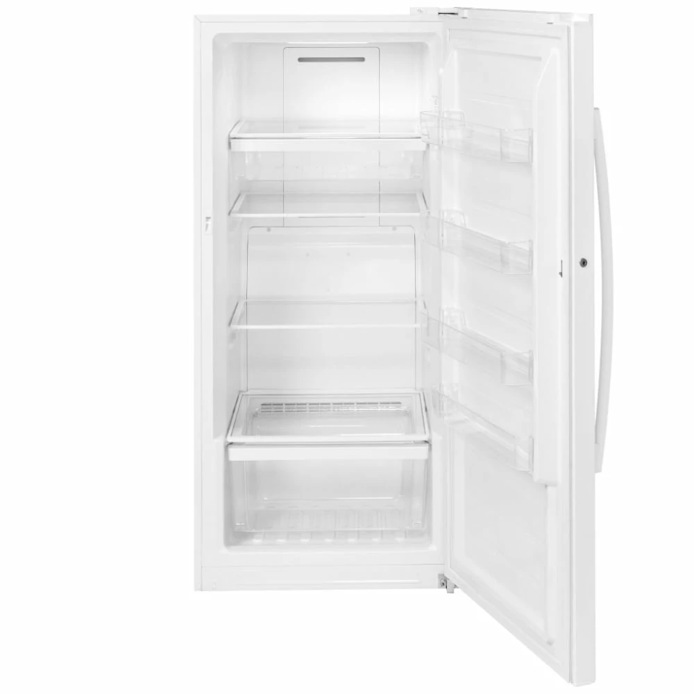 Congélateur vertical GE 28 pouces, blanc – FUF14DLRWW – Image 3