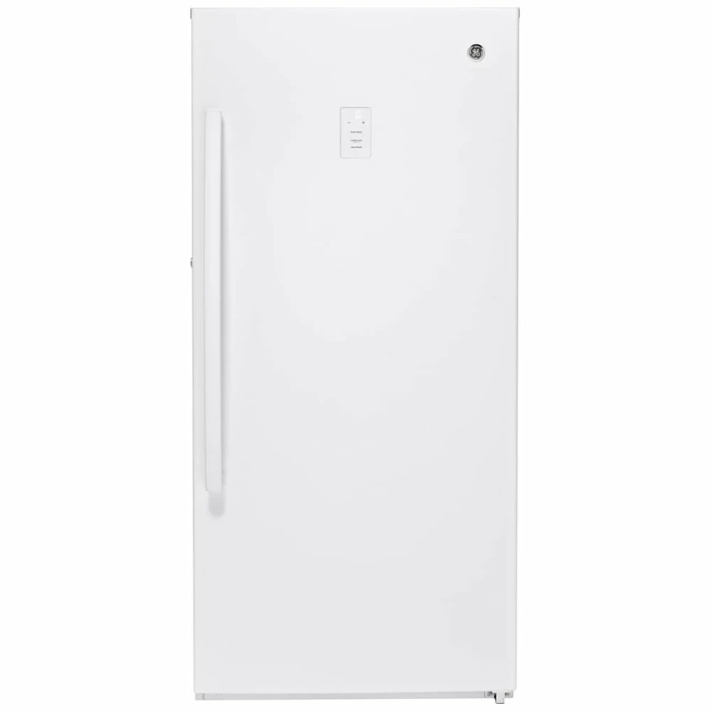 Congélateur vertical GE 28 pouces, blanc – FUF14DLRWW
