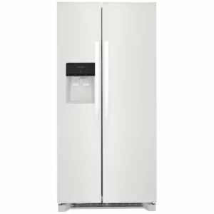 Frigidaire 33″ Side-by-Side Refrigerator, White – FRSS2323AW