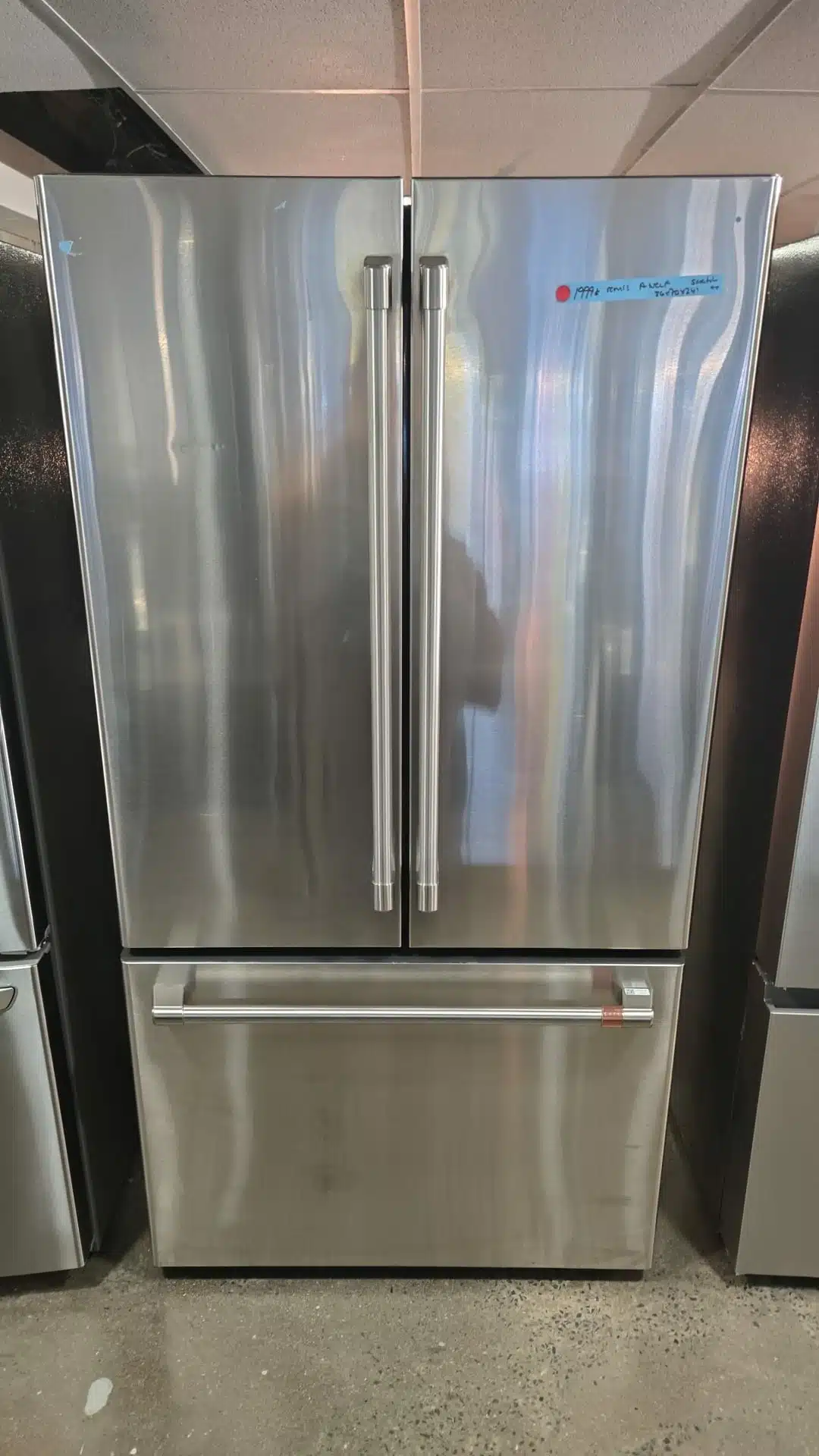 CAFÉ 36″ Counter-Depth French Door Refrigerator, Stainless Steel – CWE23SP2MS1 - Image 4