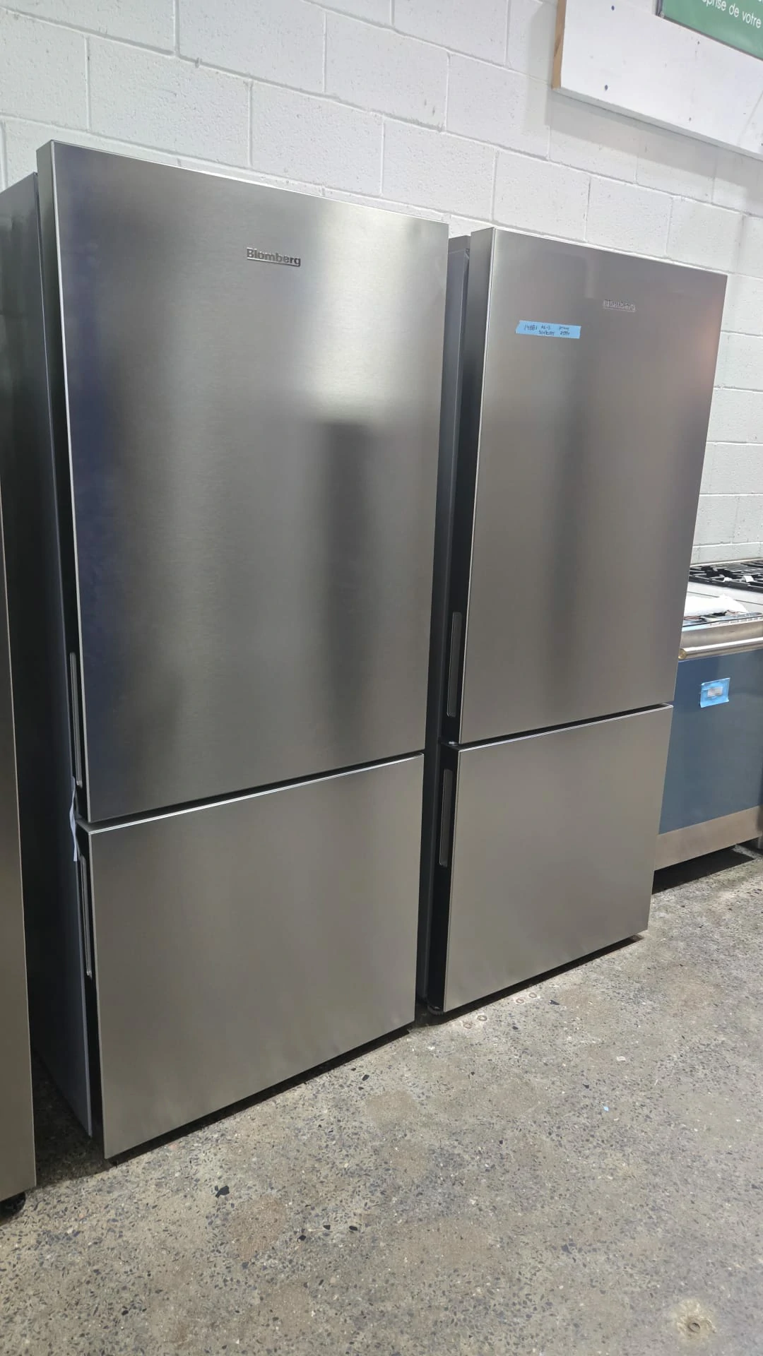 Réfrigérateur Blomberg – 30", 16,1 pi³, profondeur de comptoir, congélateur inférieur, inox – BRFB21612SS – Image 8