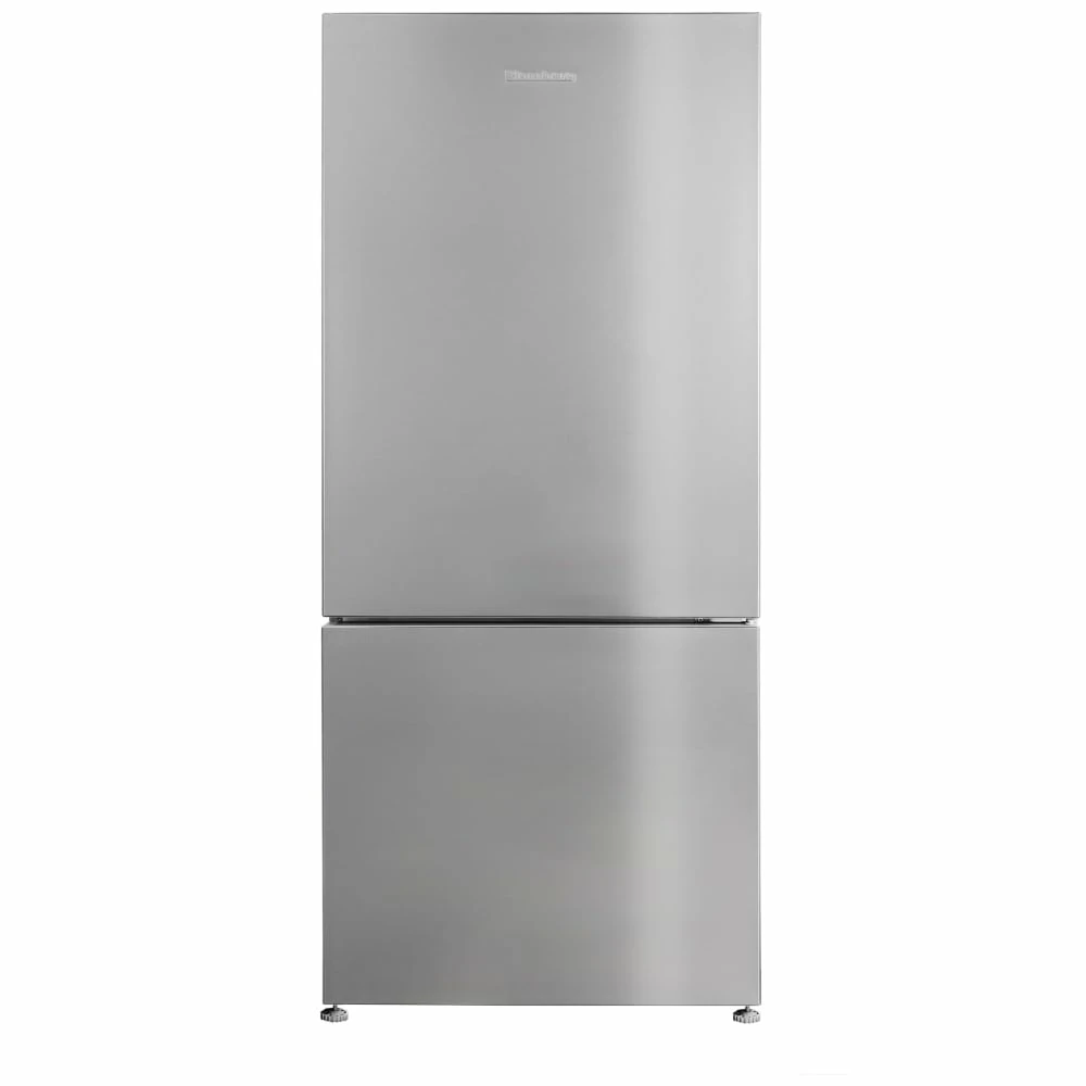Réfrigérateur Blomberg – 30", 16,1 pi³, profondeur de comptoir, congélateur inférieur, inox – BRFB21612SS