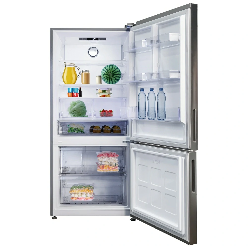 Réfrigérateur Blomberg – 30", 16,1 pi³, profondeur de comptoir, congélateur inférieur, inox – BRFB21612SS – Image 4