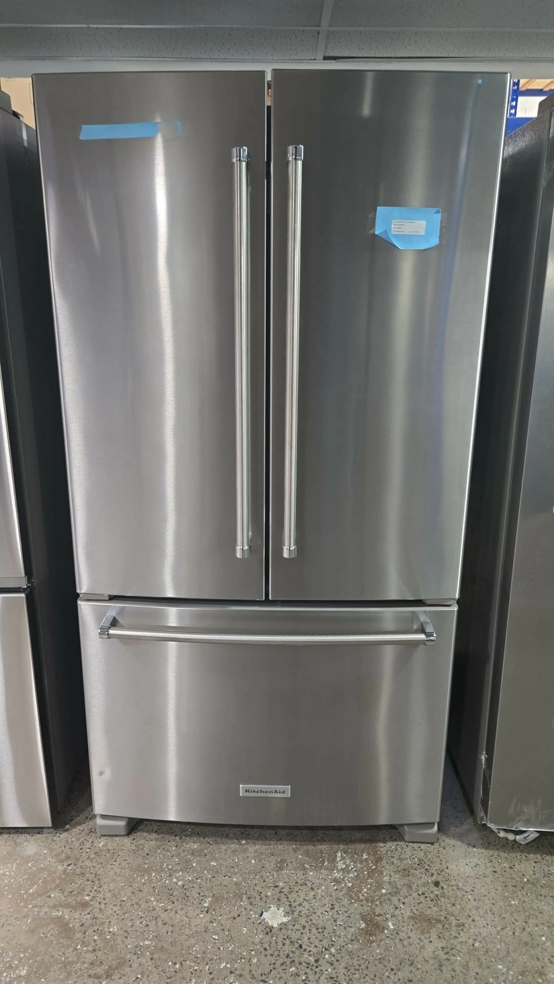 Réfrigérateur KitchenAid – 36", 20 pi³, profondeur de comptoir, portes françaises, inox – KRFC300ESS – Image 5