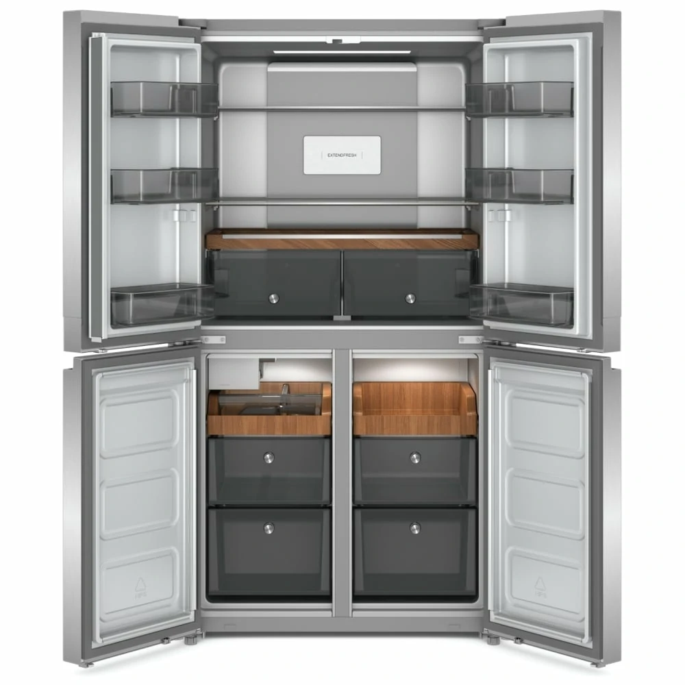 LG 36″ French Door Refrigerator, Black Stainless Steel – LFXS28968D - Image 4