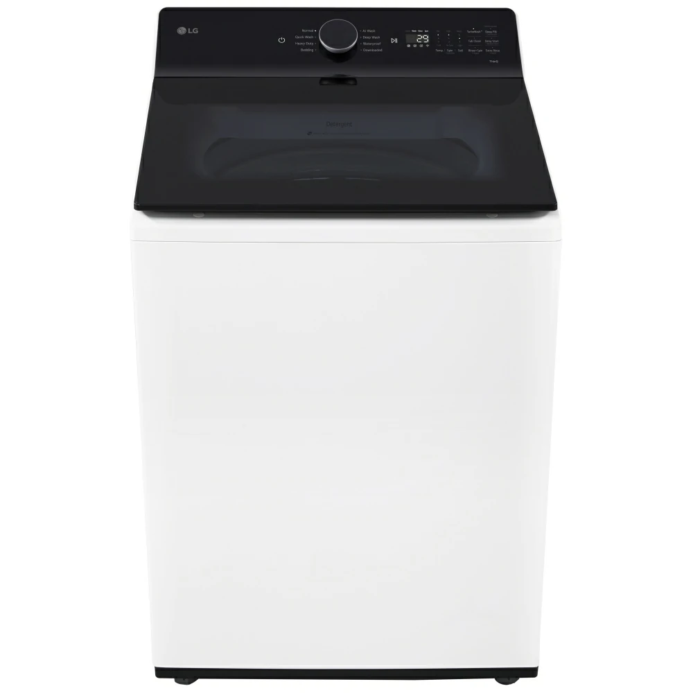 Laveuse et sécheuse LG – 27″, 6,3 pi³ / 7,3 pi³, Wi-Fi, 8 cycles blanc – WT8400CW & DLE8400WE – Image 2