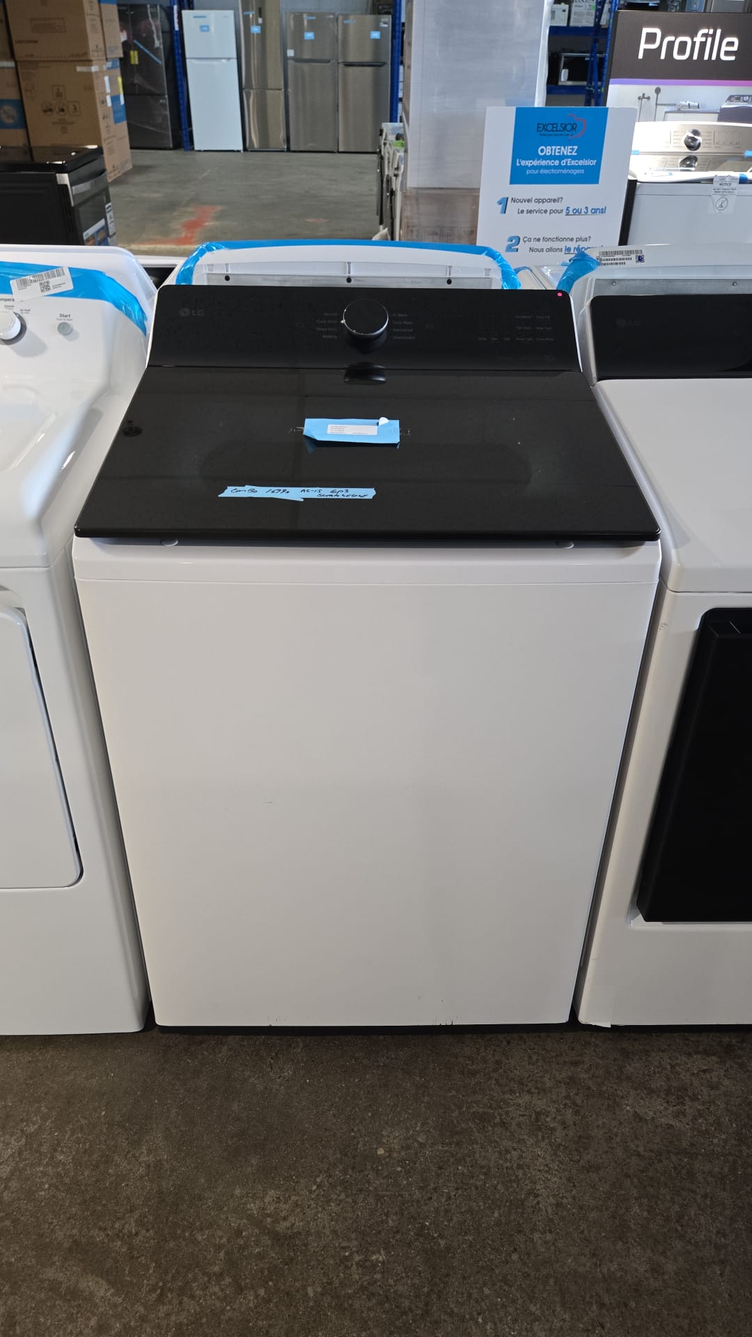 Laveuse et sécheuse LG – 27″, 6,3 pi³ / 7,3 pi³, Wi-Fi, 8 cycles blanc – WT8400CW & DLE8400WE – Image 7