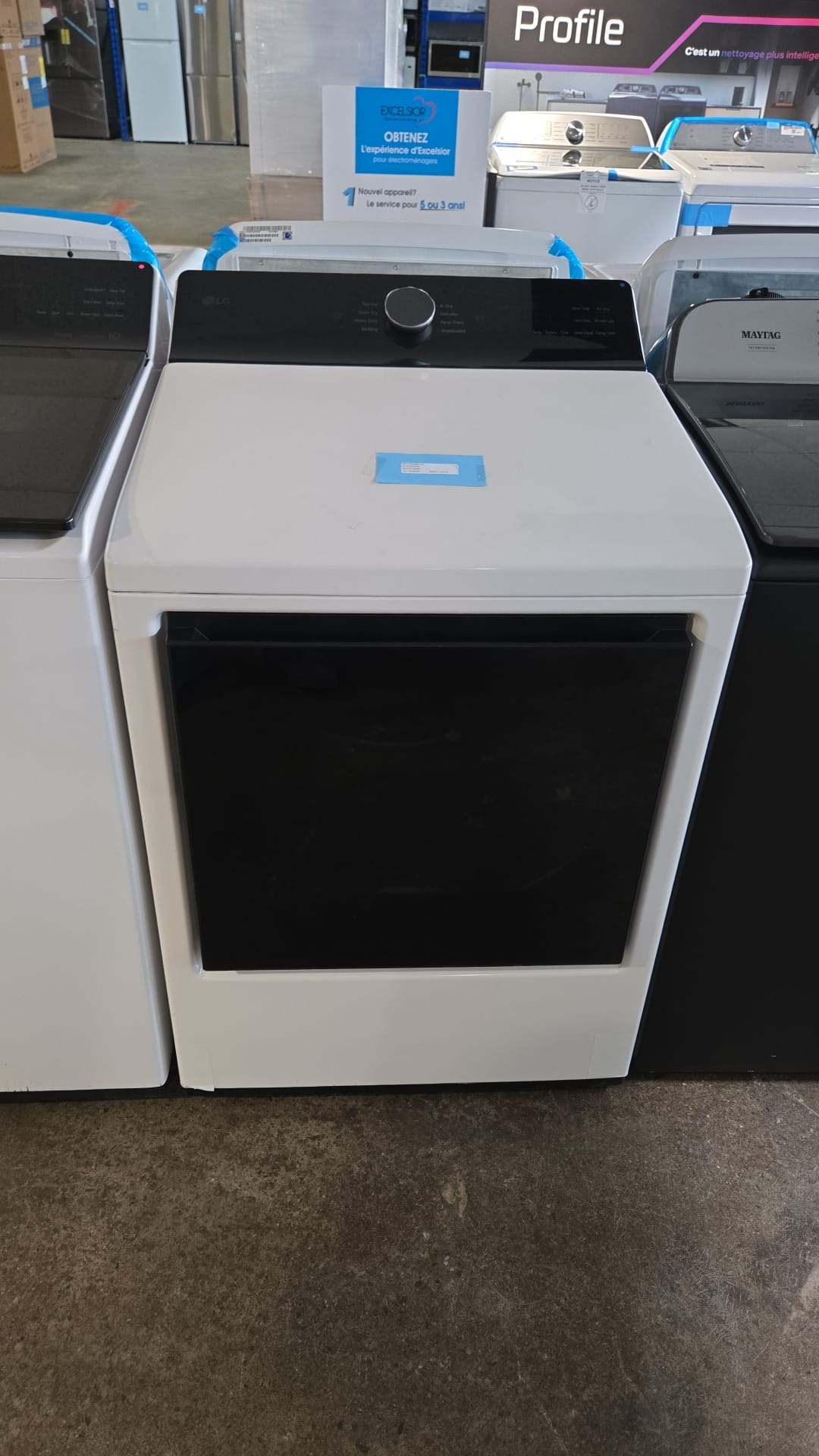 Laveuse et sécheuse LG – 27″, 6,3 pi³ / 7,3 pi³, Wi-Fi, 8 cycles blanc – WT8400CW & DLE8400WE – Image 8