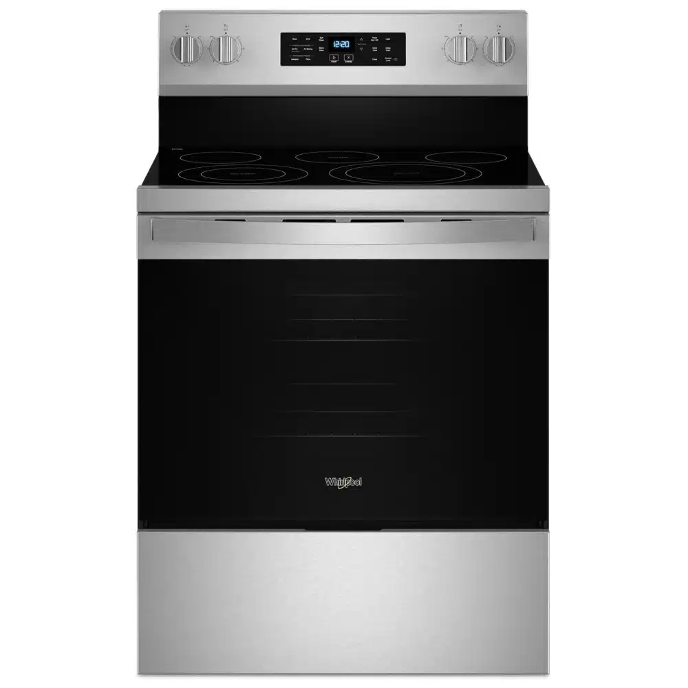 WHIRLPOOL 30″ Electric Range, Stainless Steel – YWFES5030RZ