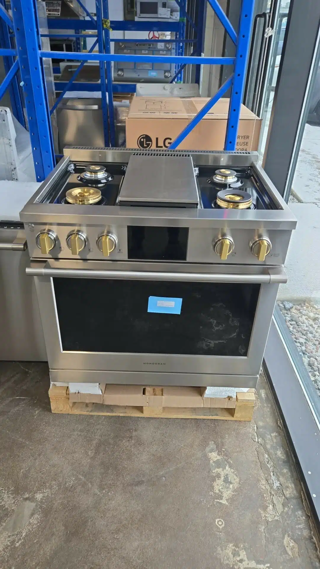 Cuisinière biénergie MONOGRAM 36 pouces, inox – ZDP364NDTSS – Image 6