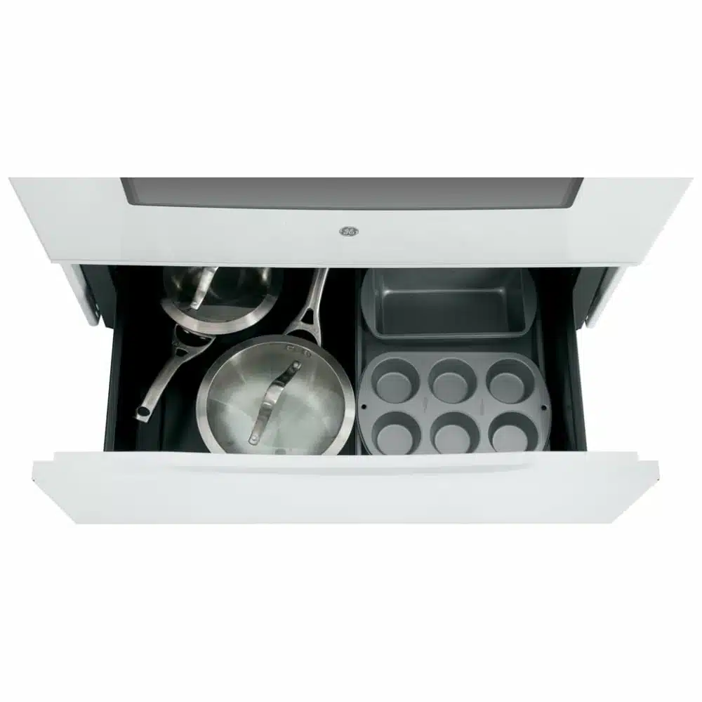 GE 30″ Electric Range, White – JCB630DKWW - Image 5