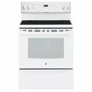 GE 30″ Electric Range, White – JCB630DKWW