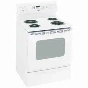 MOFFAT 30″ Electric Range, White – MCB757DMWW