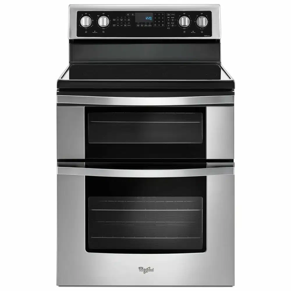Cuisinière électrique WHIRLPOOL , 6.7 pi. cu, 30 pouces, inox – YWGE745C0FS