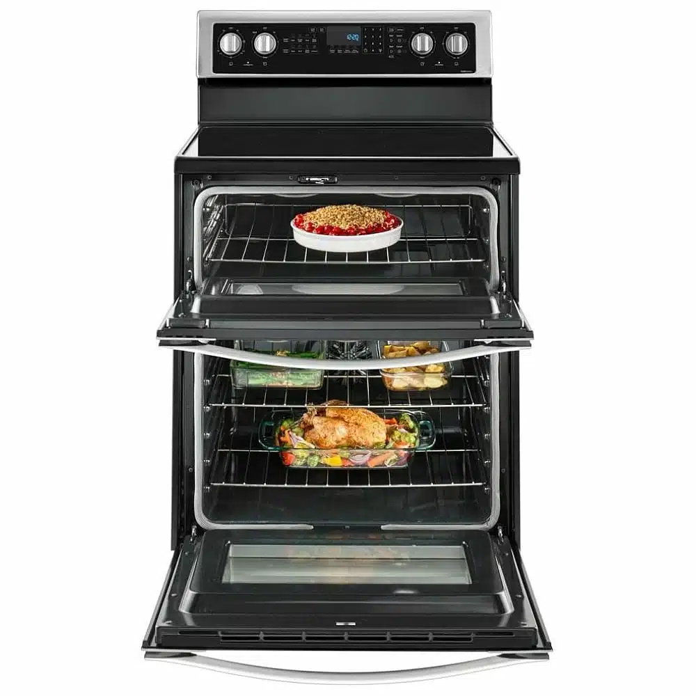 Cuisinière électrique WHIRLPOOL , 6.7 pi. cu, 30 pouces, inox – YWGE745C0FS – Image 4