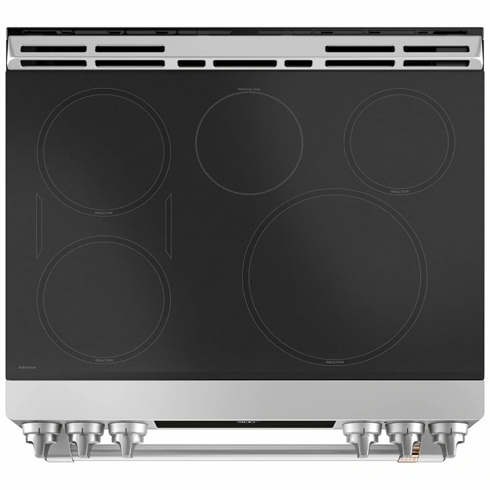 Cuisinière à induction CAFÉ 30 pouces, inox – CCHS900P2MS1 – Image 4