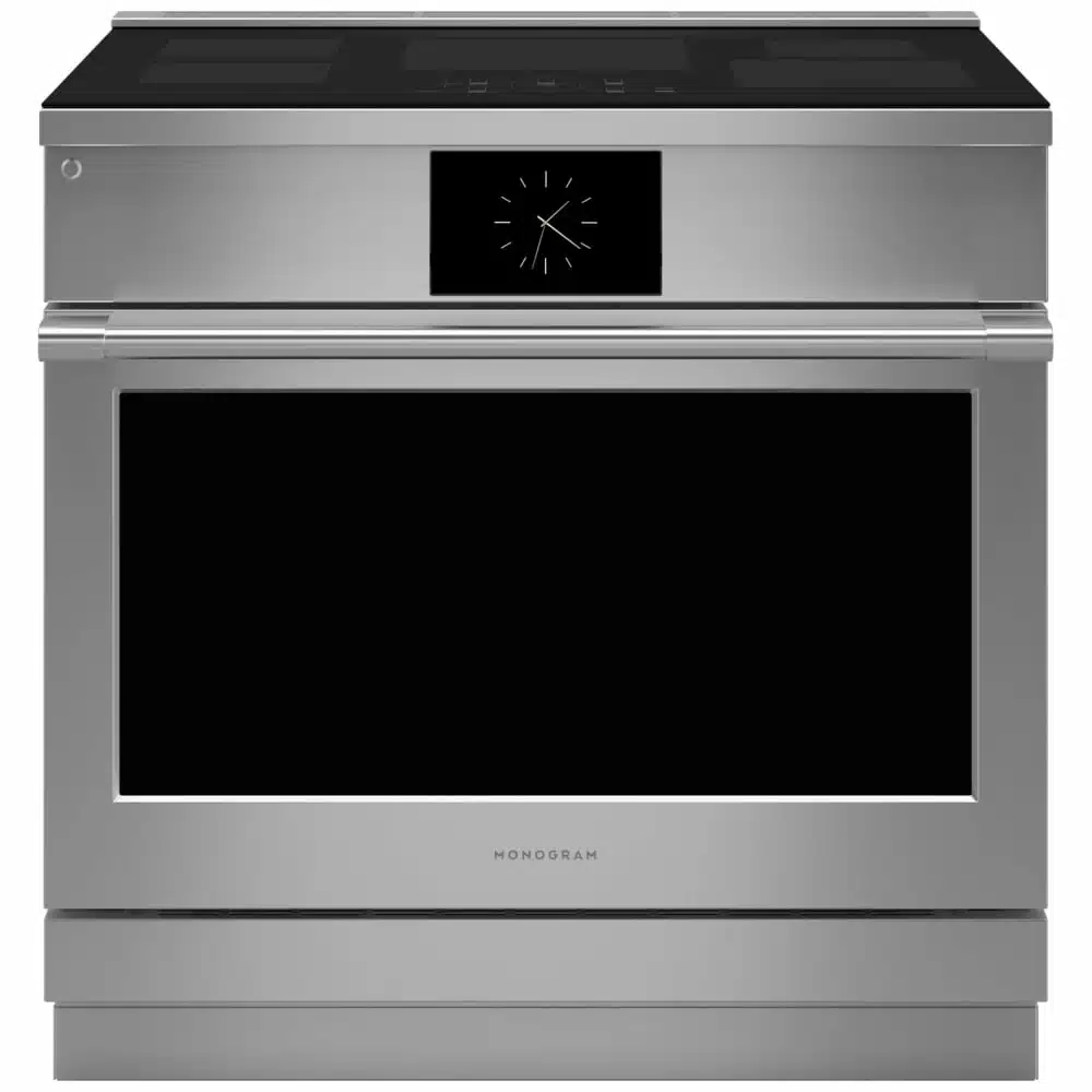Cuisinière à induction MONOGRAM 36 pouces, inox – ZHP365ETVSS
