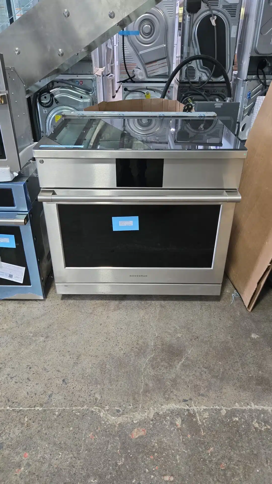 Cuisinière à induction MONOGRAM 36 pouces, inox – ZHP365ETVSS – Image 6