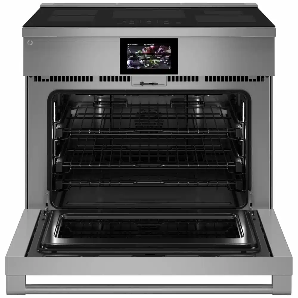 Cuisinière à induction MONOGRAM 36 pouces, inox – ZHP365ETVSS – Image 3