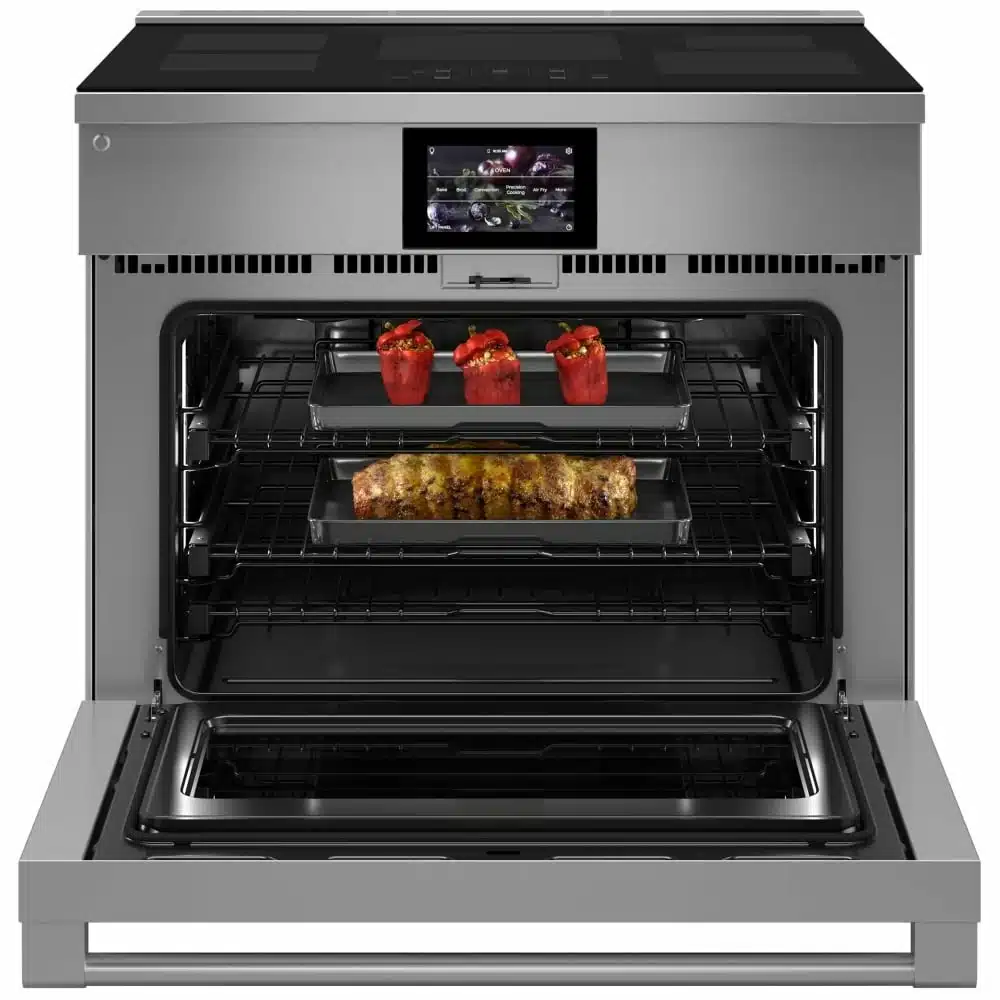 Cuisinière à induction MONOGRAM 36 pouces, inox – ZHP365ETVSS – Image 4