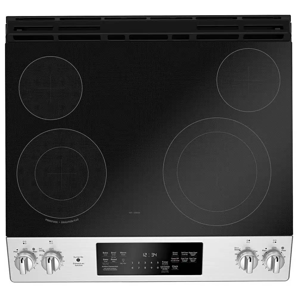 Cuisinière électrique GE, 30 pouces, inox – JCS830SMSS – Image 5