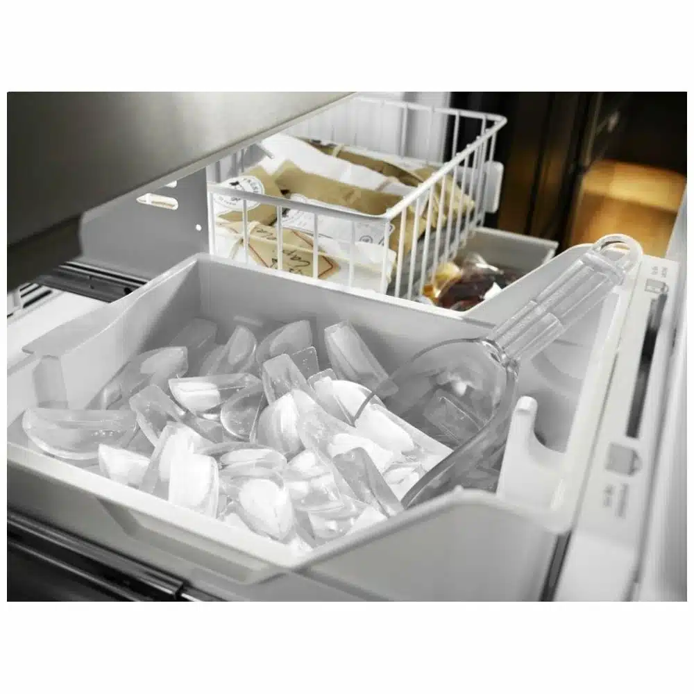 Réfrigérateur à profondeur de comptoir à portes françaises KITCHENAID 36 pouces,panneaux personnalisés – KRFC302EPA09 – Image 3