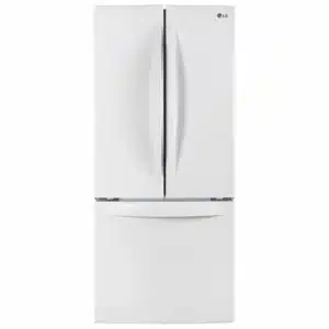 LG 30 inch French Door Refrigerator, 21.8 cu.ft, White – LRFNS2200W