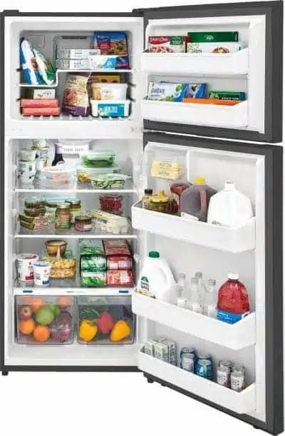 Réfrigérateur à congélateur supérieur FRIGIDAIRE 28 pouces, inoxydable – FFHT1822UV – Image 2