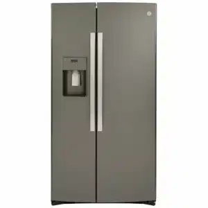GE 36″ Side-by-Side Refrigerator, Slate – GSS25IMNES