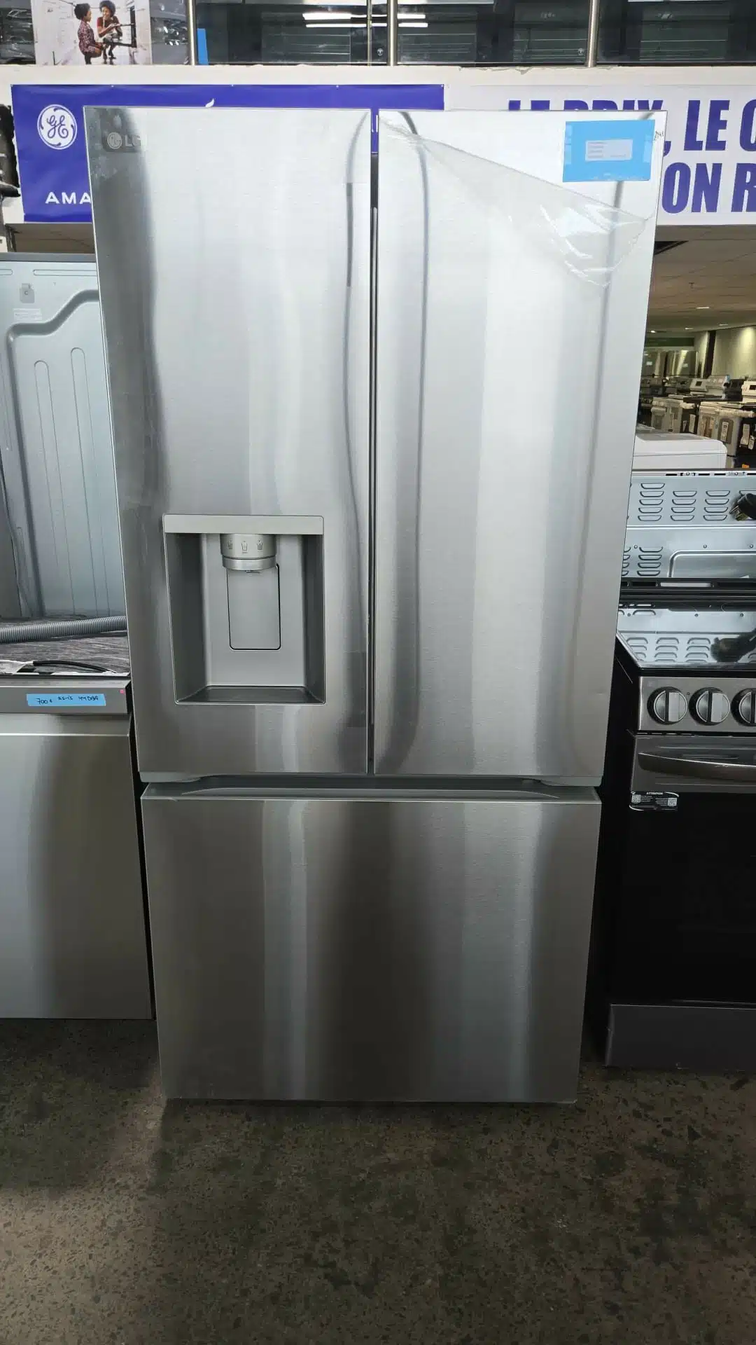 LG 33″ French Door Refrigerator, Stainless Steel – LF25S6330S - Image 8