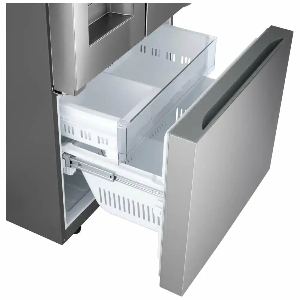 Réfrigérateur LG 33″ inox, 25 pi³, portes françaises, congélateur inférieur, eau et glace à travers la porte -LF25S6330S – Image 6