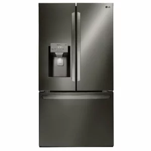 LG 36″ French Door Refrigerator, Black Stainless Steel – LRFS28XBD