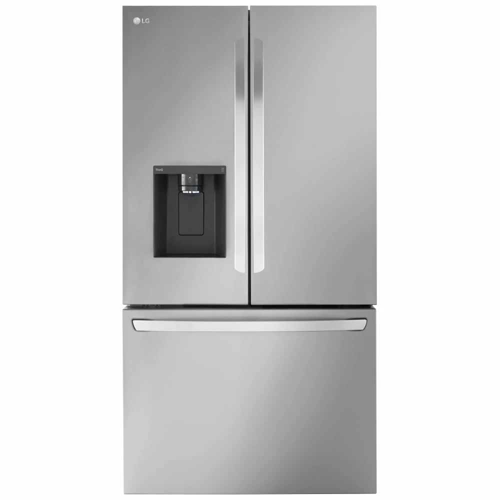 Réfrigérateur à portes françaises LG 36 pouces à profondeur de comptoir, inox – LRFXC2606S