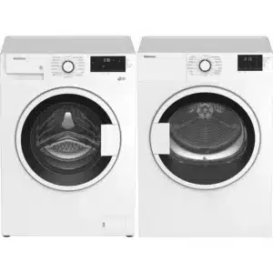 Blomberg Washer & Dryer Set – 24 inches ,white – WM72200W & DV17600W