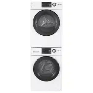 Ensemble laveuse et sécheuse GE 24 pouces blanc – GFW148SSMWW & GFD14JSINWW