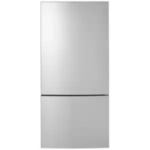 Réfrigérateur à congélateur inférieur GE 31 pouces 17,7 pi³ profondeur de comptoir inox – GBE17HYRFS